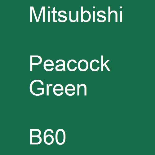 Mitsubishi, Peacock Green, B60.